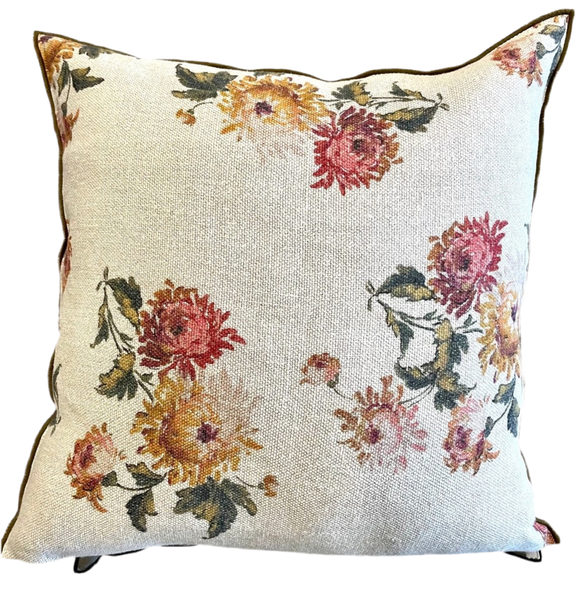 Maison de Vacances Cushion Vice Versa Wabi Sabi Linen Imperial Bouquet 65x65cm