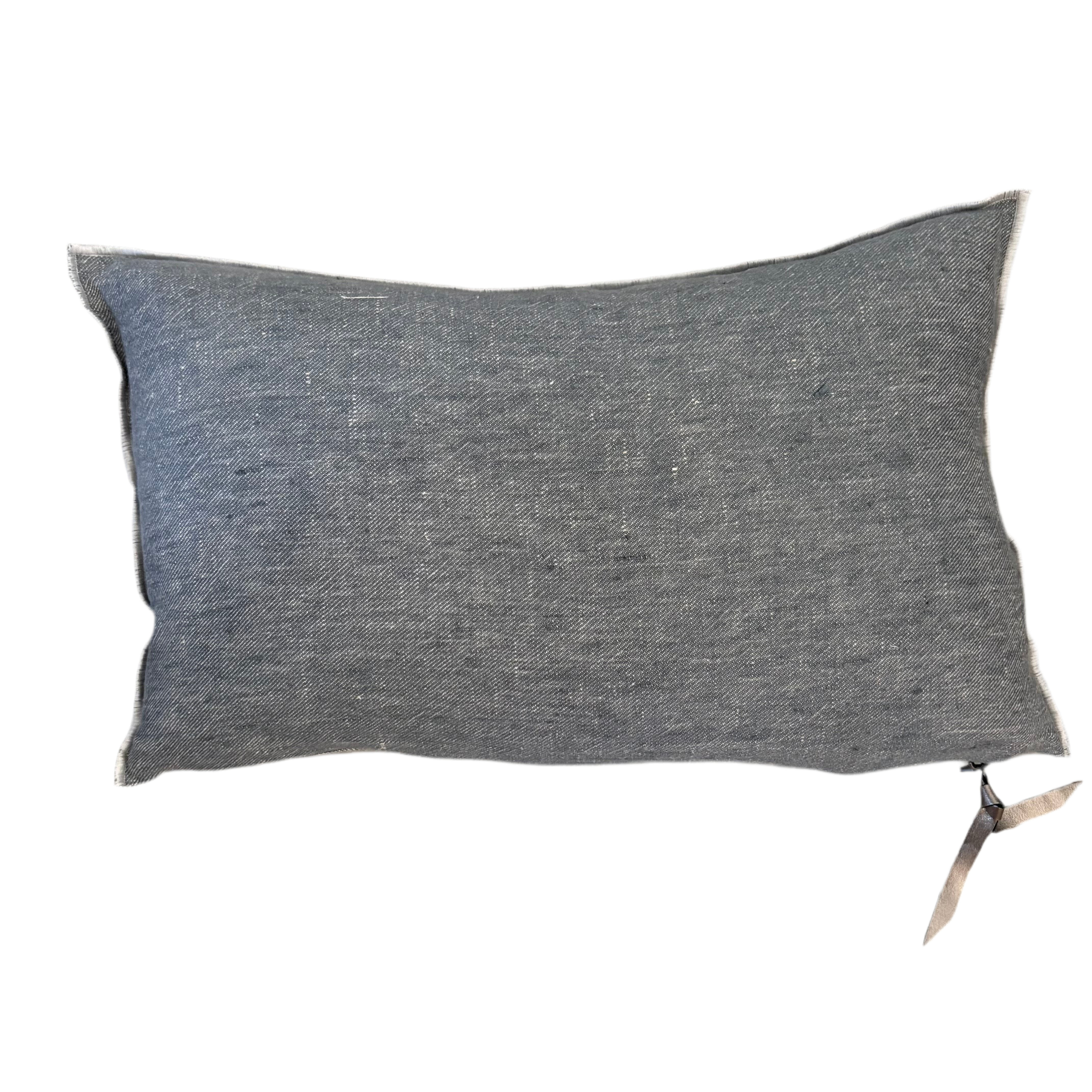 Maison de Vacances Cushion Vice Versa Crumpled Washed Linen 30x50cm