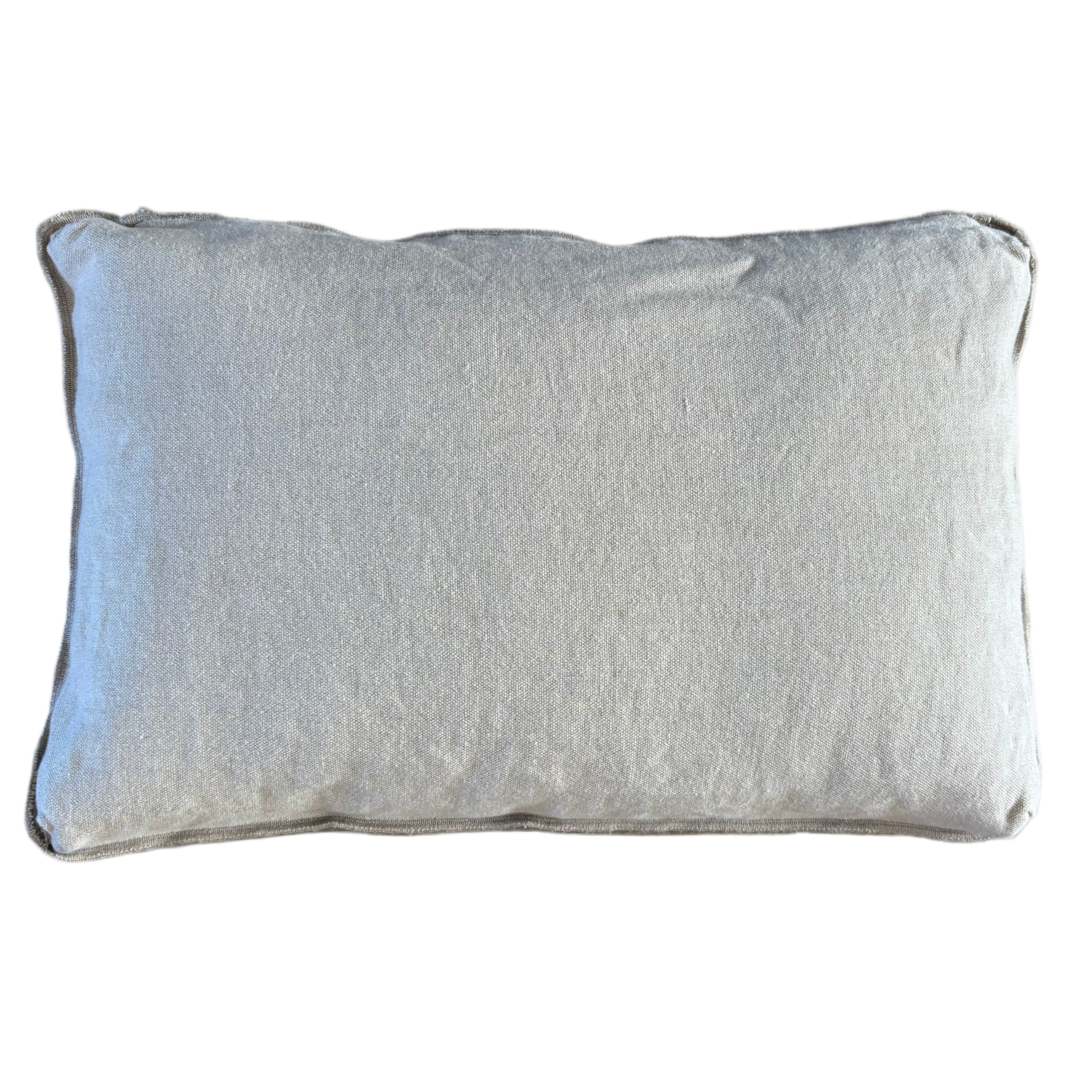 Cushion 100% Thick Linen 40 x 60cm