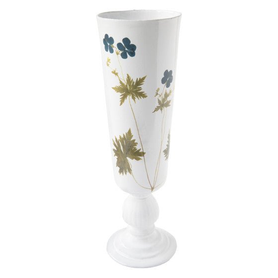 Astier de Villatte Blue Geranium Vase - Homebody Denver