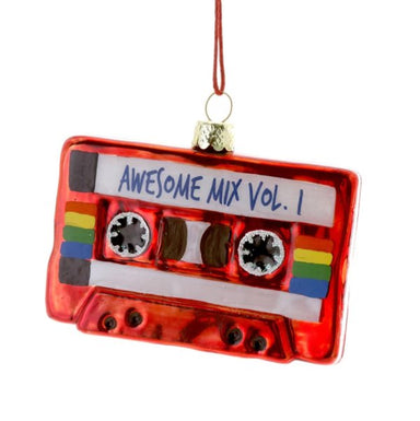 Awesome Mix Tape Ornament, Red - Homebody Denver