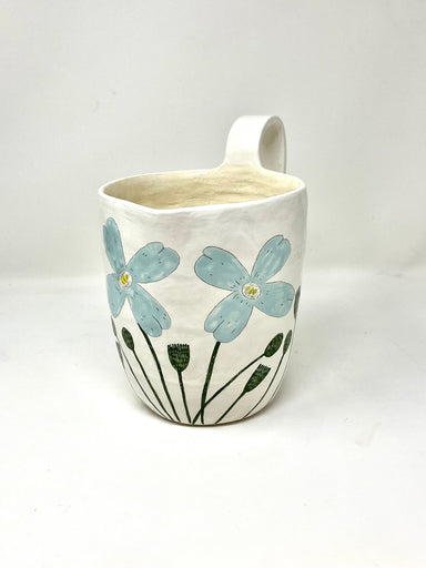 Ceramic Jug, approximately 8 1/4" high x 7.5"wide - Homebody Denver