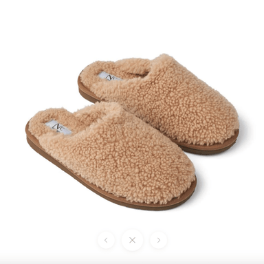 Curly Sheepskin Slipper, Honey - Homebody Denver