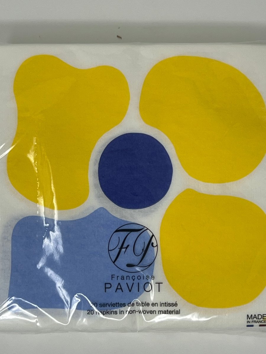 Françoise Paviot Paper Dinner Napkins 16"x16" - Homebody Denver