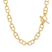 Gabriela Artigas Stirrup Chain Necklace in 14K 18" (15mm Link) - Homebody Denver