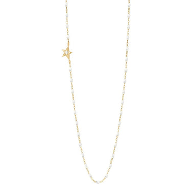 Gigi Clozeau Classic 16" 18kt Gold Necklace with Diamond Side Star - Homebody Denver