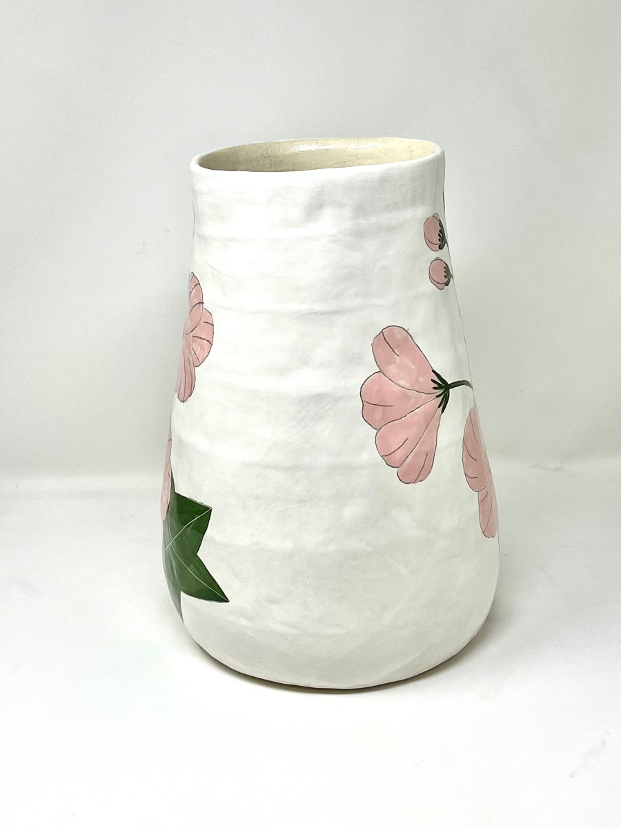 Large Ceramic Vase 11 1/2"h. x 5 1/2"dia. - Homebody Denver