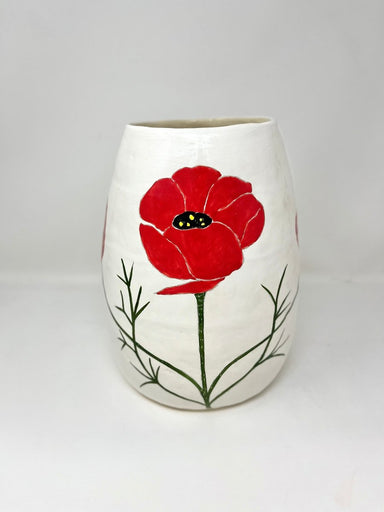 Medium Ceramic Vase 9 1/4"h.x 5 1/4"dia. - Homebody Denver