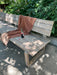 PARK BENCH OSLO LARGE (Teak Natural Grey) - Homebody Denver