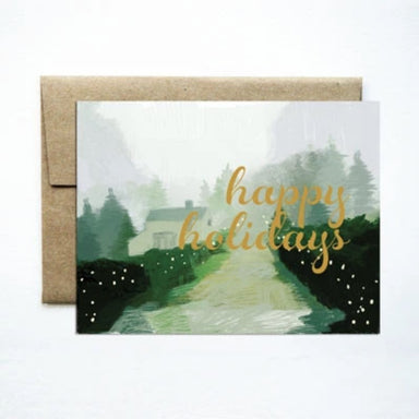 Foil "Holiday" Card - Homebody Denver