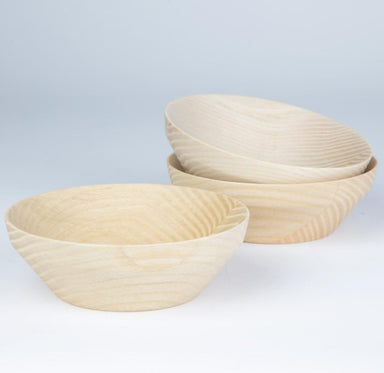 Handmade German Set of 3 Small Ash Bowls - Krims - Homebody Denver