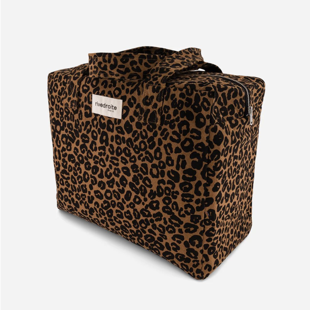 rivedroite - Custine Recycled Cotton Belt Bag - Leopard